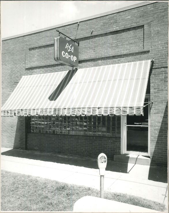 Original CCECA Office in Downtown Rusk, TX
